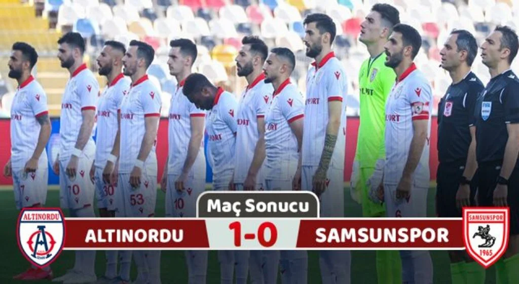 Altınordu: 1 Yılport Samsunspor: 0 (Maç sonucu)