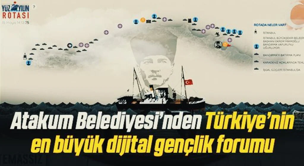 Atakum Belediyesi’nden Türkiye’nin en büyük dijital gençlik forumu