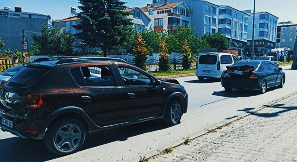 Bafra’da kaza: 1 yaralı