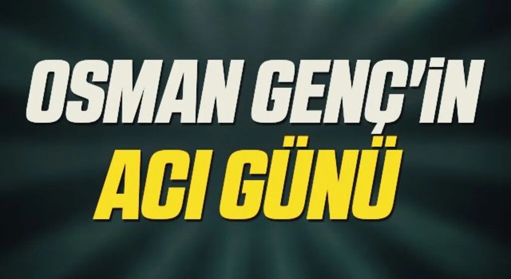 Bafra’lı iş insanı Osman Genç'in Acı Günü 