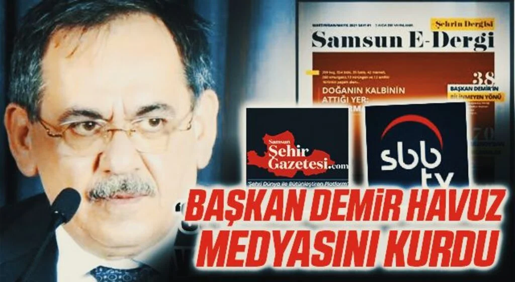 Başkan Demir havuz medyasını kurdu