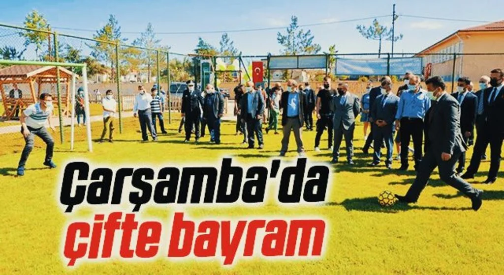 Çarşamba'da çifte bayram