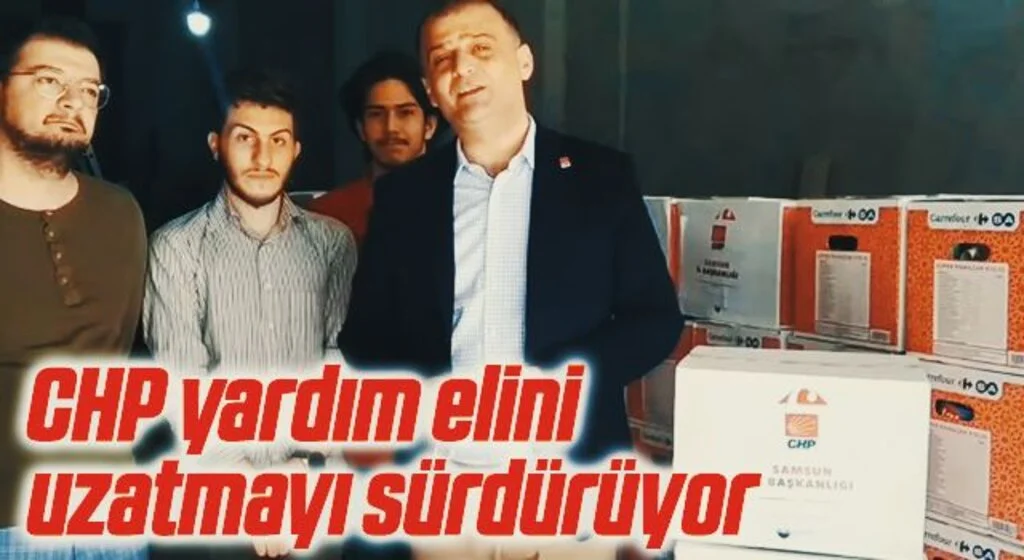 CHP yardım elini uzatmayı sürdürüyor