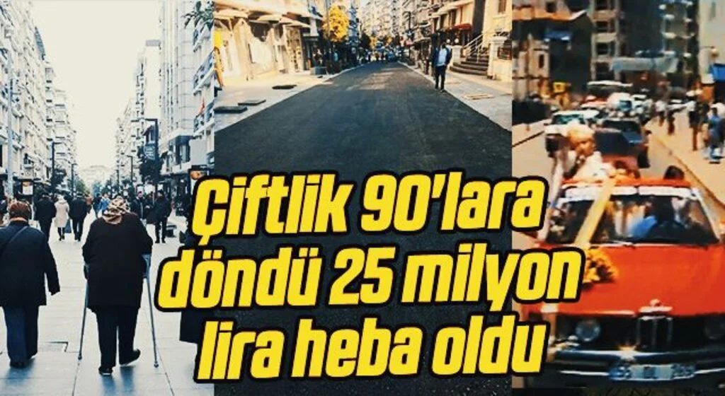 Çiftlik 90'lara döndü 25 milyon lira heba oldu