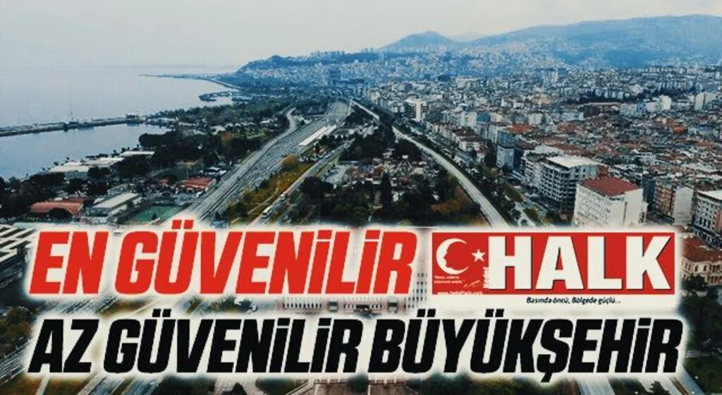 En güvenilir HHALK az güvenilir Büyükşehir 