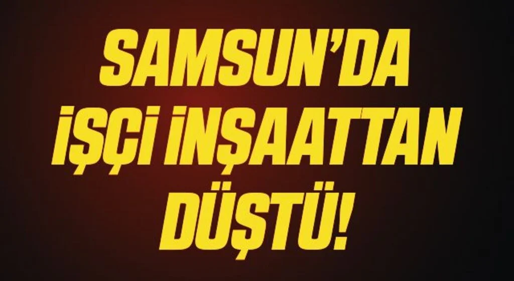 Fakülte inşaatından düşen işçi hastanelik oldu