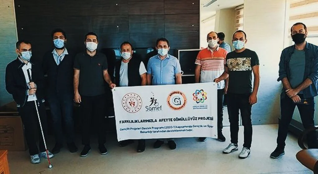 “Farklılıklarımızla Afette Gönüllüyüz Projesi” kabul edildi