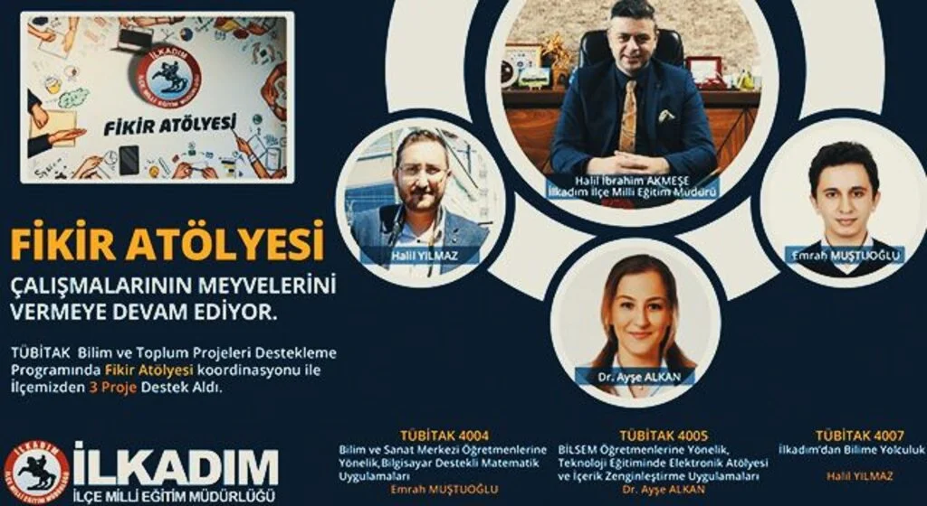 Fikir Atölyesi TÜBİTAK’ta 3’te 3 yaptı