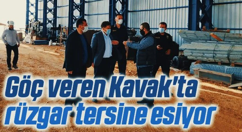 Göç veren Kavak'ta rüzgar tersine esiyor