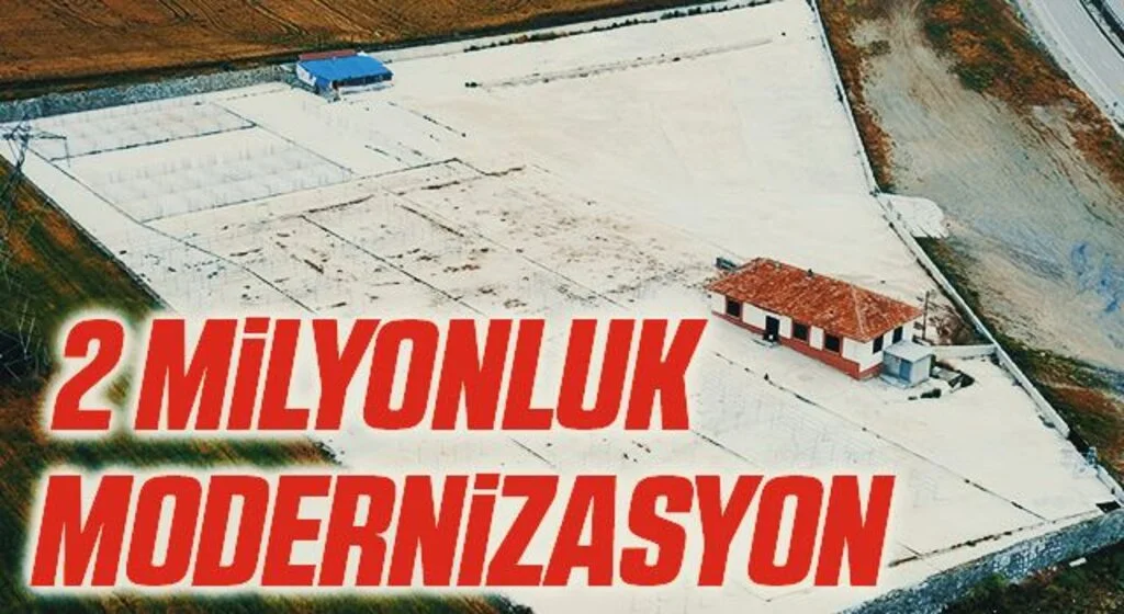 Havza’da canlı hayvan pazarına 2 milyonluk modernizasyon