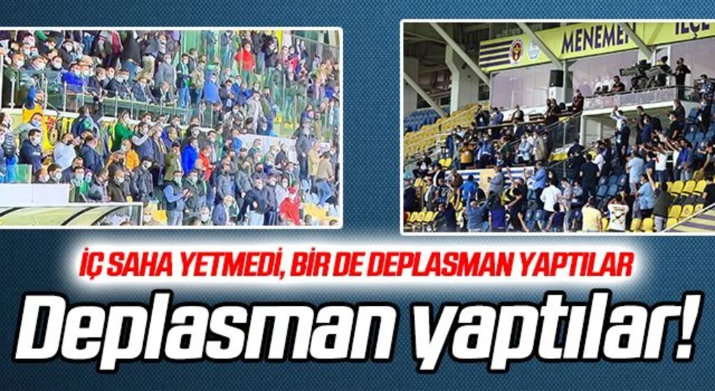 İç saha yetmedi, bir de deplasman yaptılar!