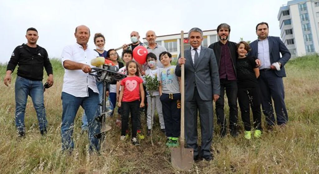 İlkadım'da Dikilen Fidanlar Yarınlara Nefes Olacak
