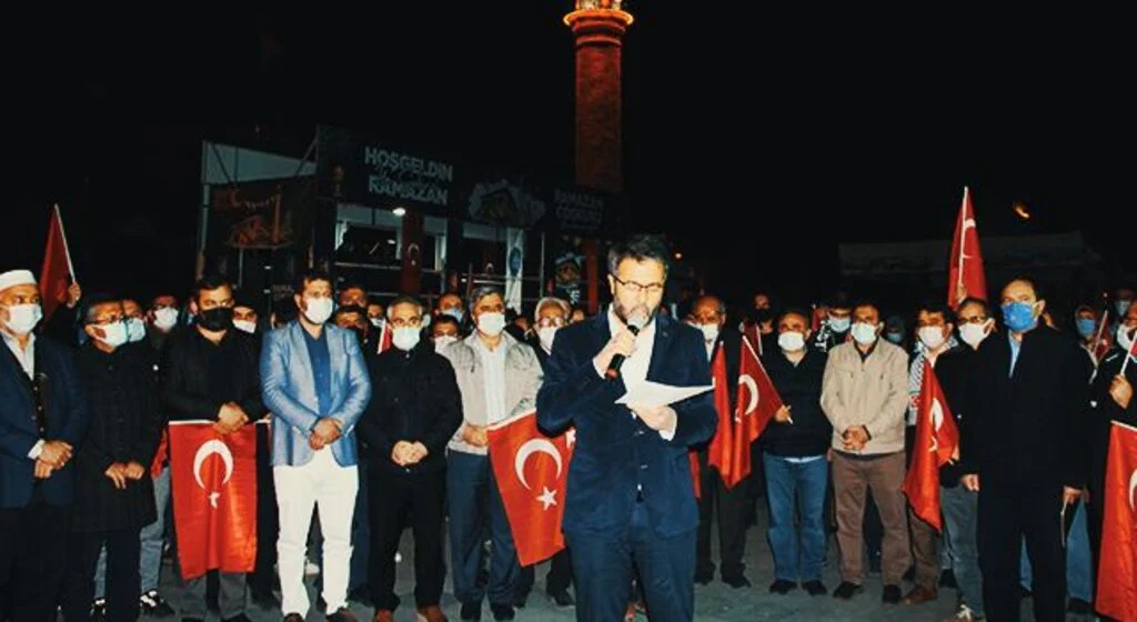 İsrail terörü protesto edildi