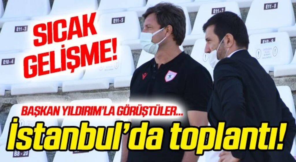 İstanbul'da toplantı! Başkan Yıldırım'la görüştüler...