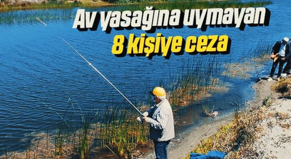 Jandarmadan av yasağına uymayan 8 kişiye ceza