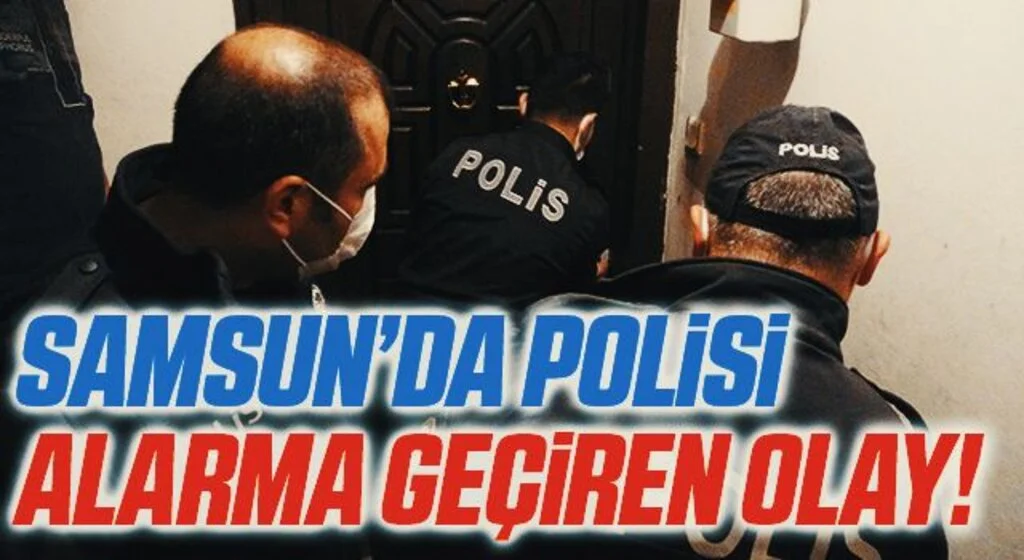 Kapısı kilitli evde ocakta unutulan yemek polisi alarma geçirdi