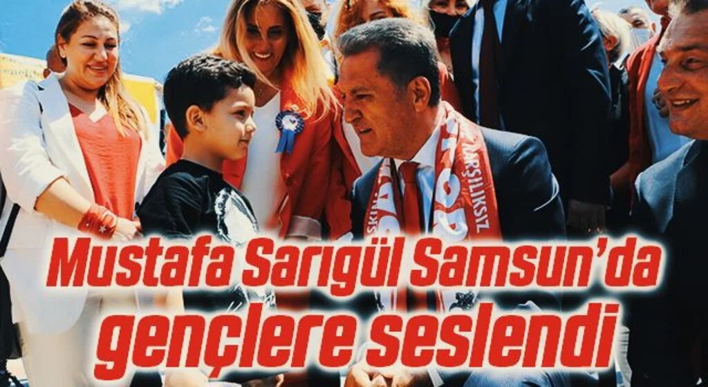 Mustafa Sarıgül gençlere seslendi: Ülkemizin önünü ve sizin önünüzü Türkiye Değişim Partisi açacak