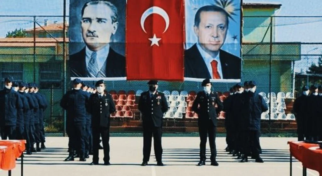 Pandemi gölgesinde acemi erler yemin etti