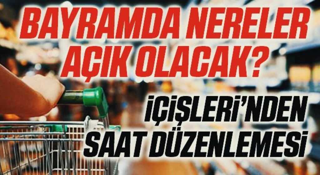 Ramazan Bayramı'nda bakkal ve marketler açık mı? Online sipariş saatleri değişiyor
