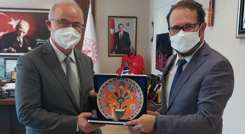 Rektör Ünal, Sağlık Bakan Yardımcısı Birinci’yi Ziyaret Etti