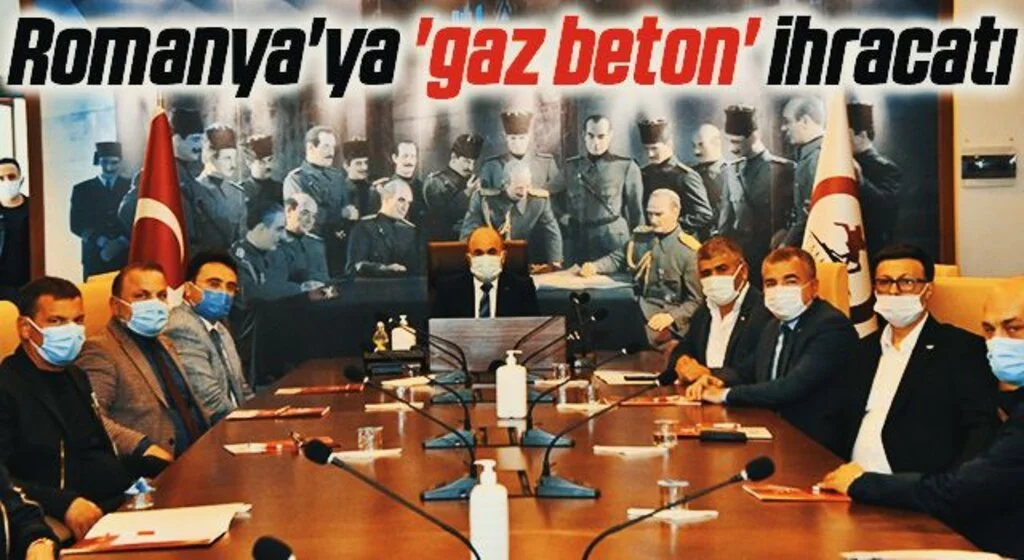 Romanya'ya 'gaz beton' ihracatı