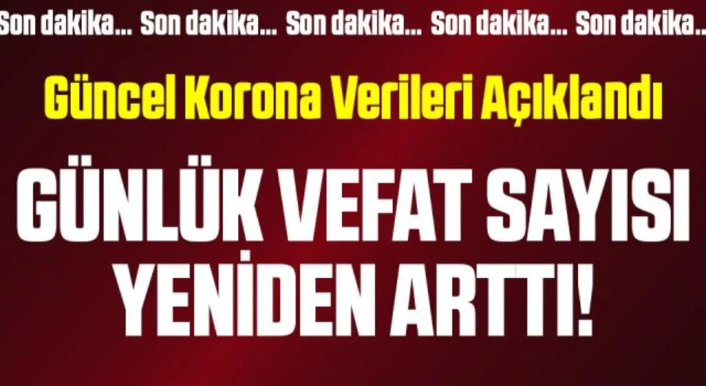 Sağlık Bakanlığı güncel corona virüsü verilerini açıkladı! İşte 19 Mayıs tablosu
