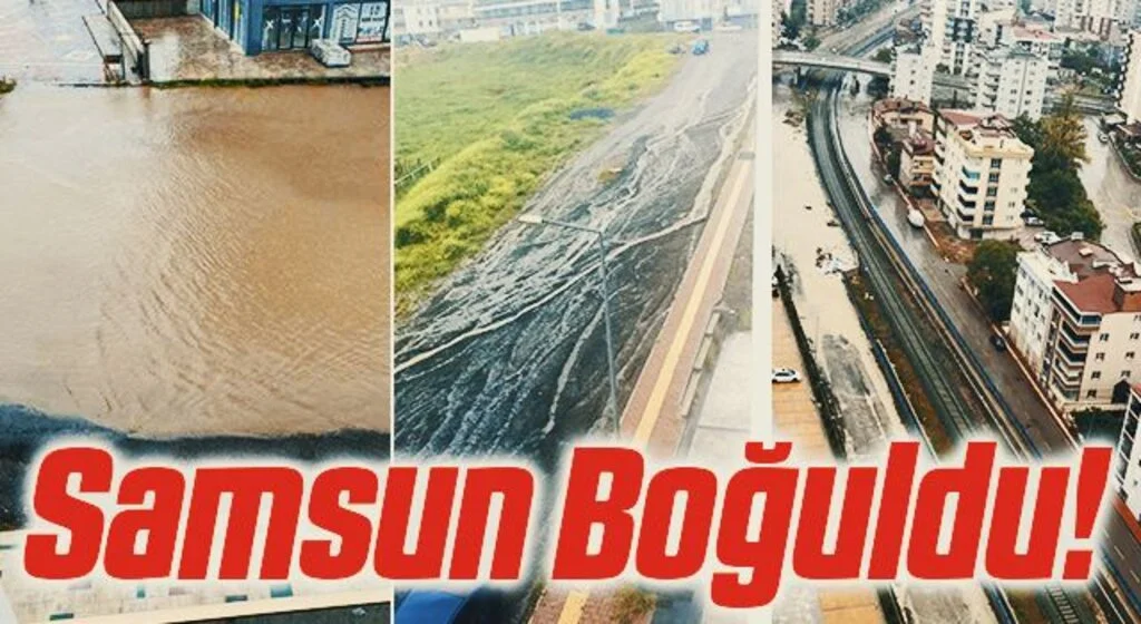 Samsun Boğuldu!