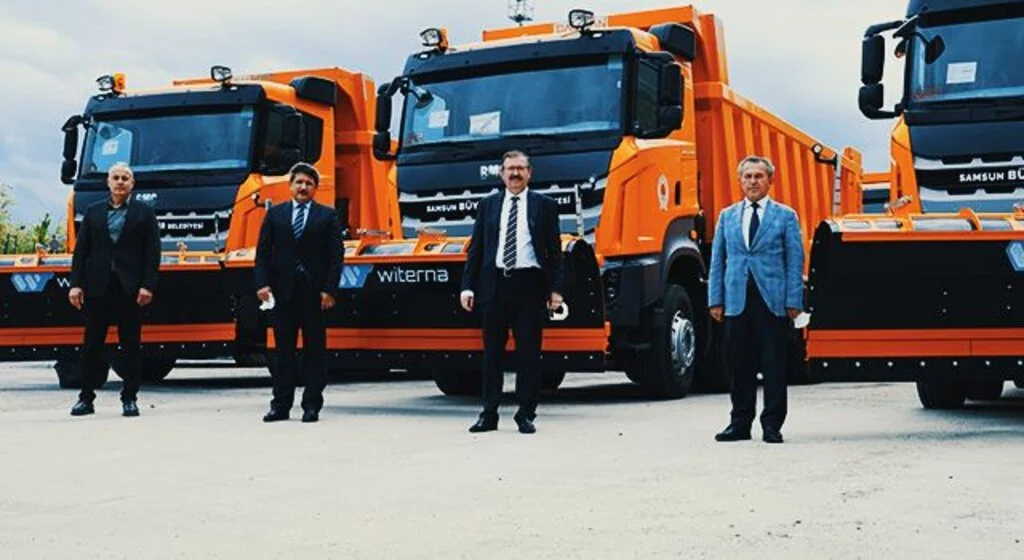 Samsun Büyükşehir Belediyesi'ne 15 yeni araç