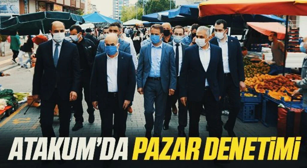 Samsun protokolünden Atakum’da pazar denetimi 