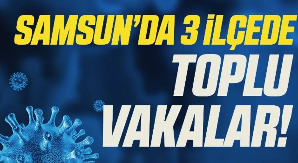 Samsun Valisi Dağlı: "Samsun'da 3 ilçemizde toplu vakalar ile karşılaştık"