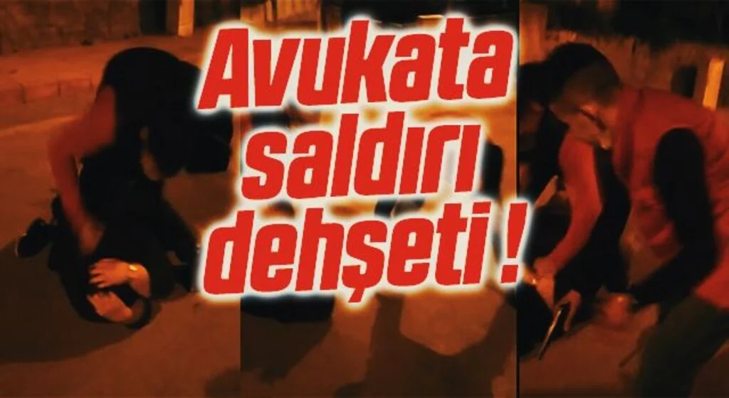 Samsun'da Avukata sokak ortasında saldırı dehşeti kamerada
