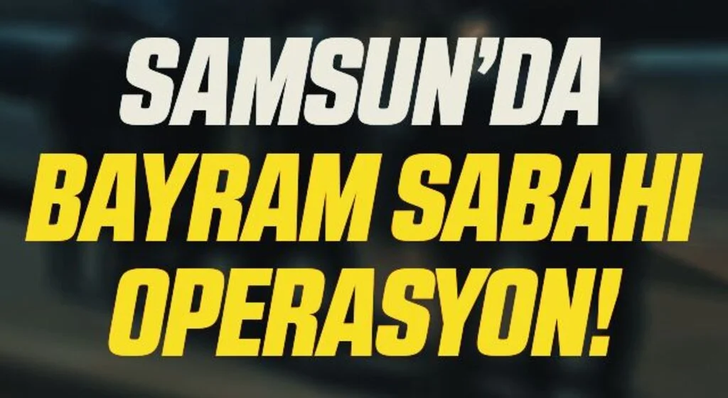 Samsun'da DEAŞ operasyonu: 3 gözaltı