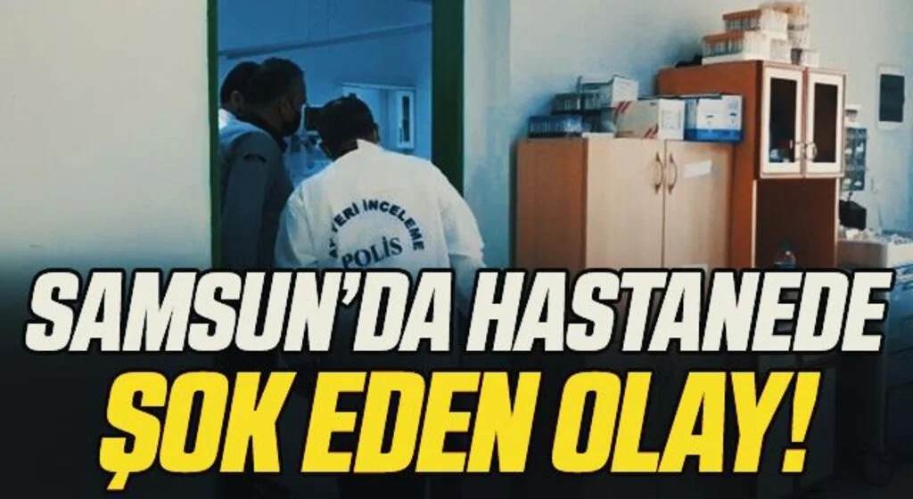 Samsun'da Hastanede Şok Eden Olay! oksijen tüpü patladı: 1 yaralı
