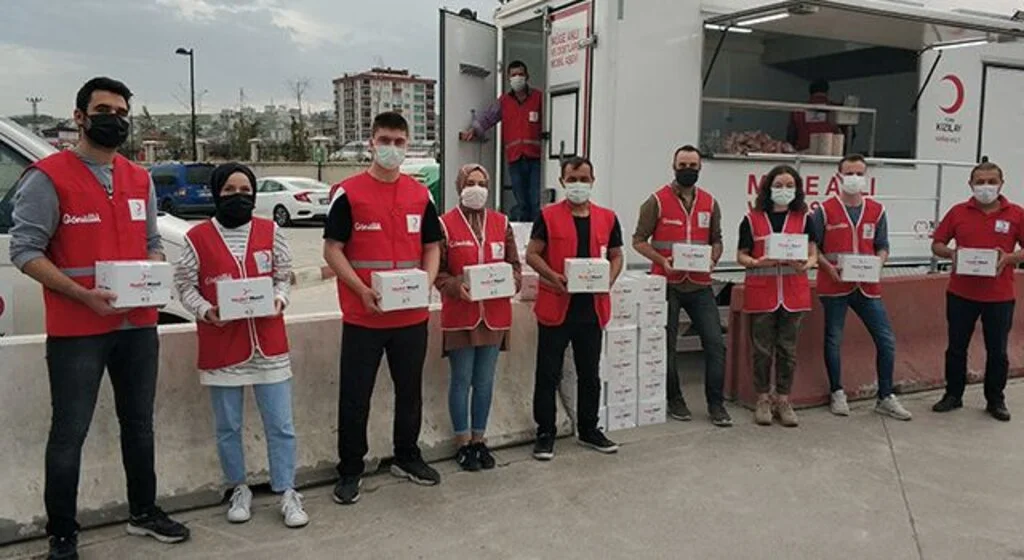 Samsun’da Kızılay'dan 10 bin hijyen seti