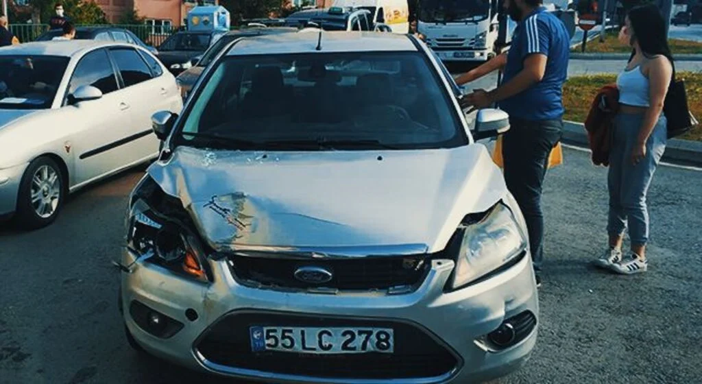 Samsun'da trafik kazası: 1 yaralı