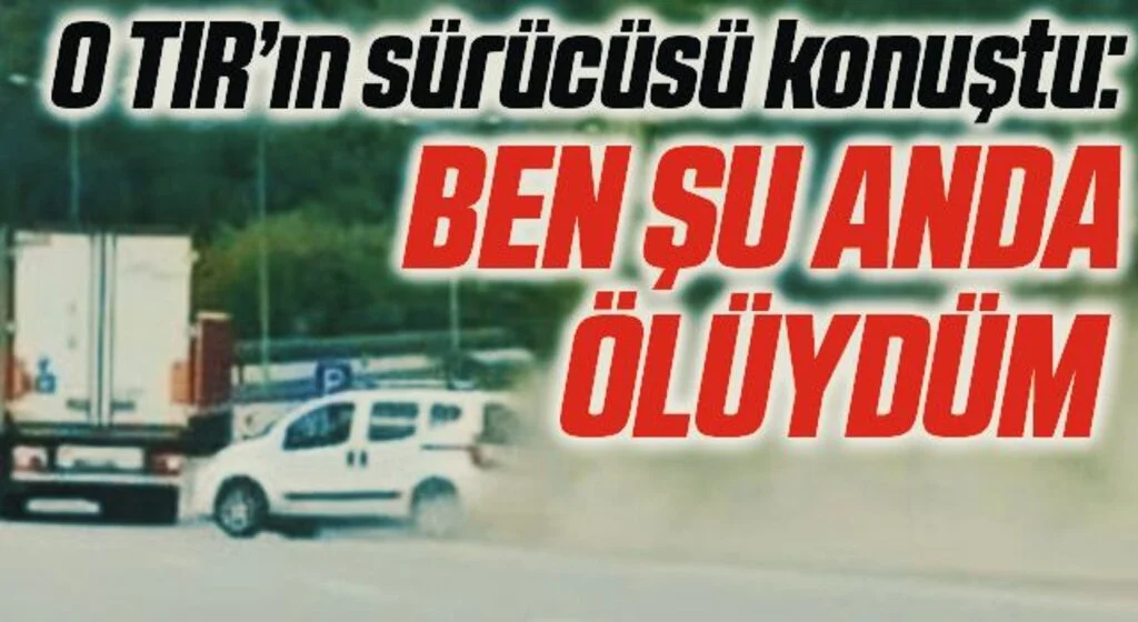 Samsun'da Trafikte yol verme tartışmasında yeni gelişme! TIR Sürücüsü Konuştu