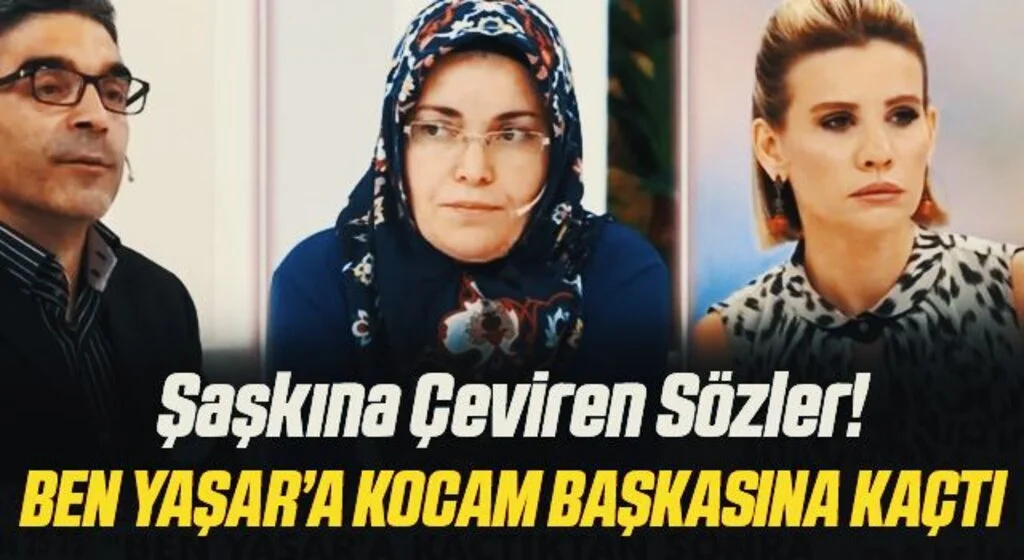 Şaşkına çeviren anlar! Çalıştığı servisin şoförüyle kaçtı: Eşim yüzünden Yaşar ile beraberim