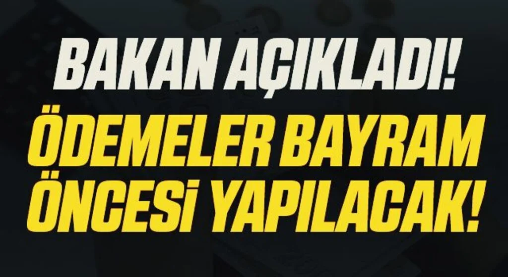 Son Dakika! Bakan açıkladı: Bayram öncesi üreticilere ödeme yapılacak!