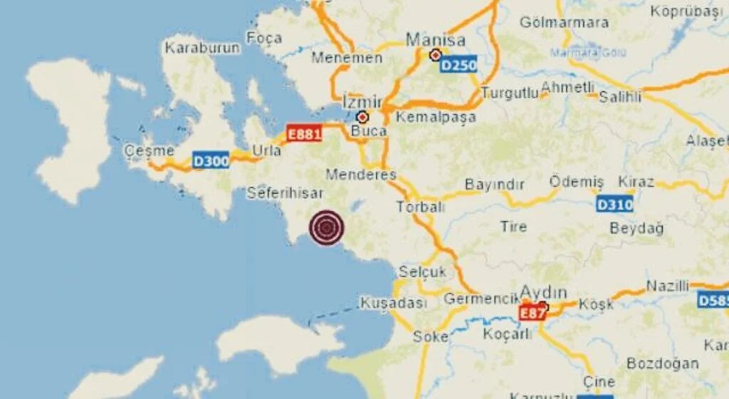 Son dakika... İzmir'de 4.3 büyüklüğünde deprem