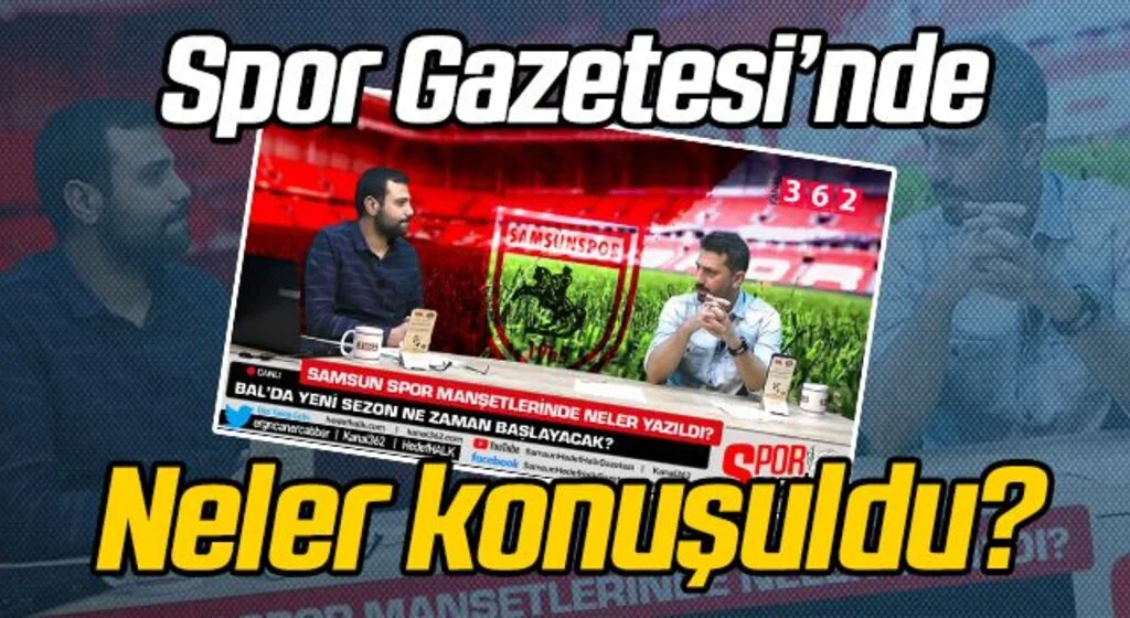 Spor Gazetesi'nde neler konuşuldu?