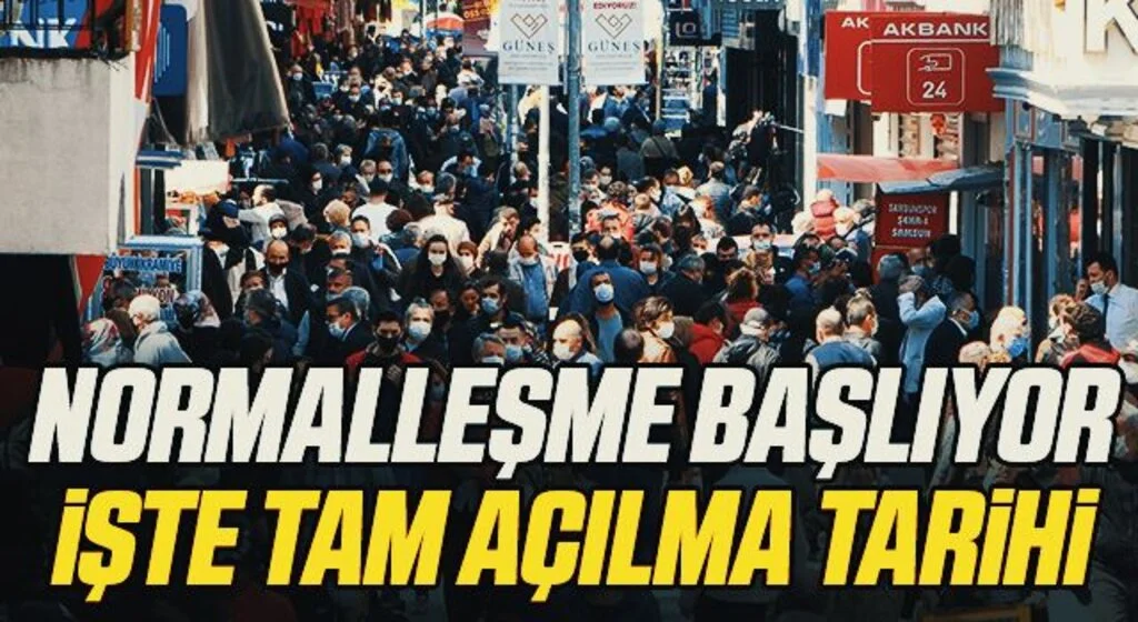 Tam kapanma sona eriyor! İşte normalleşme planı