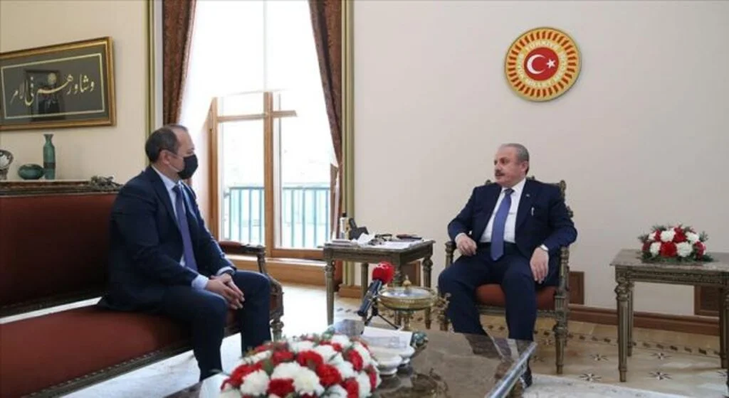 TBMM Başkanı Şentop: Kırgızistan ve Tacikistan arasındaki sorunların kalıcı çözümü için adımlar atılması temennimiz