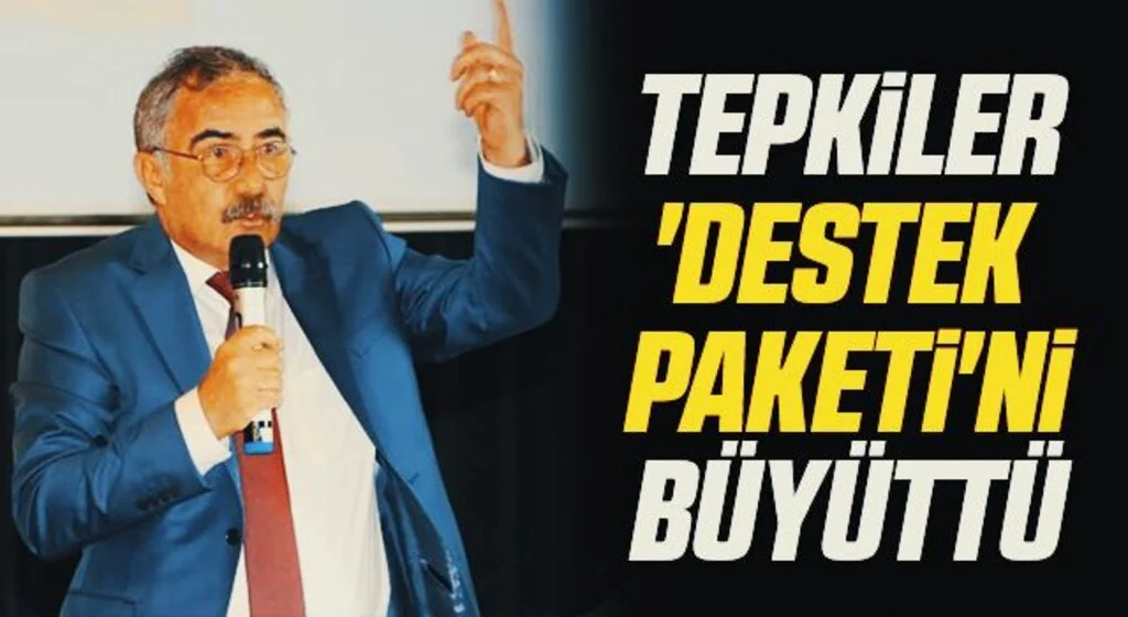 Tepkiler 'destek paketi'ni büyüttü