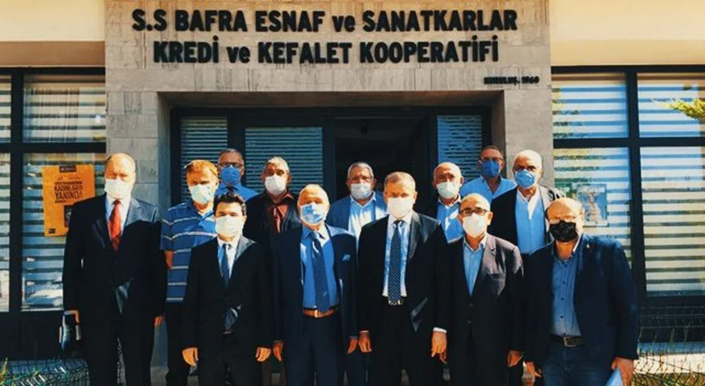Ticaret Müdürü Bafra'da esnafı dinledi