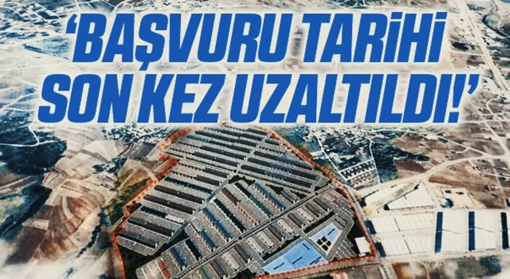 Toybelen Küçük Sanayi Sitesi başvuru tarihi 15 Haziran’a uzatıldı