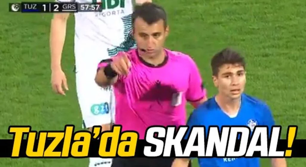Tuzlaspor'da SKANDAL!