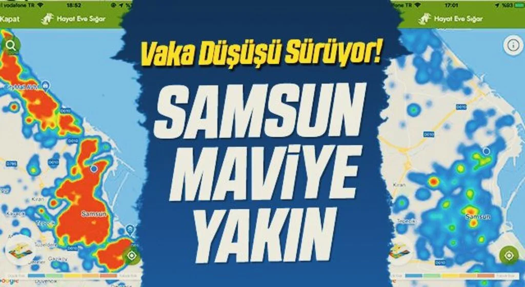 Vaka Düşüşü Sürüyor! Samsun maviye yakın