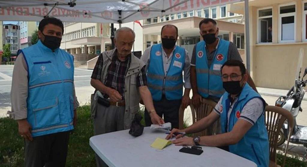 19 Mayıs ilçesinde kurban standı