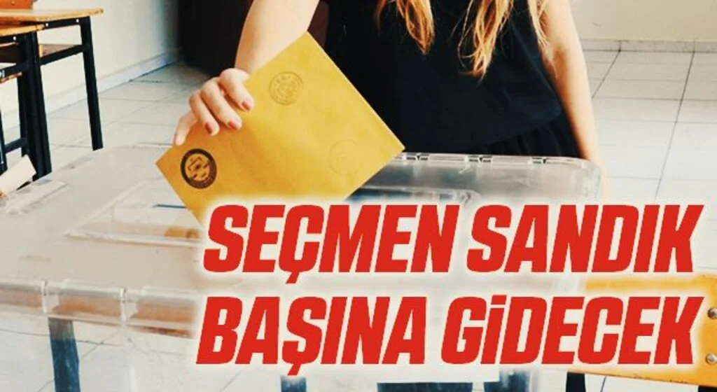 765 yerleşim yerinde seçmen yarın sandık başına gidecek