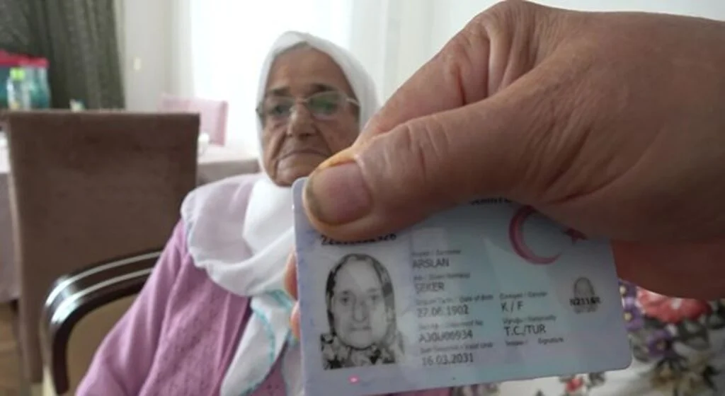 Amasyalı Şeker nine 120 yaşında